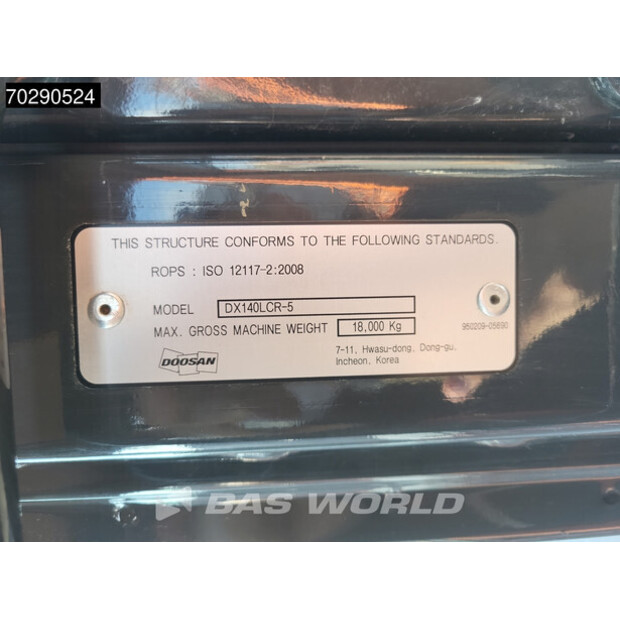 2021 Doosan DX140 LCR-5-41357063
