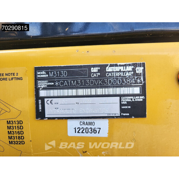 2014 Caterpillar M313D-41357274