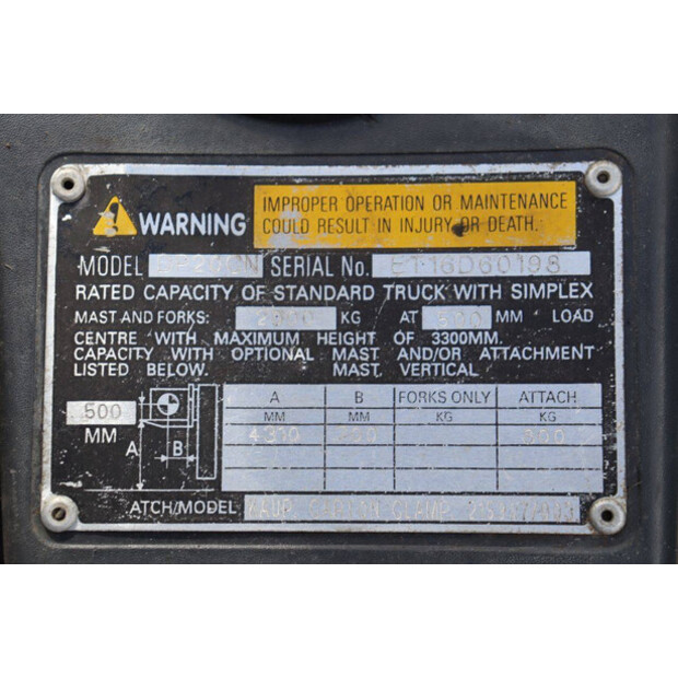 2006 كاتربيلر DP20CN-41358655