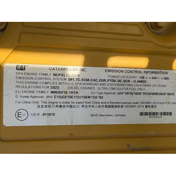 2022 Caterpillar 374-41358741