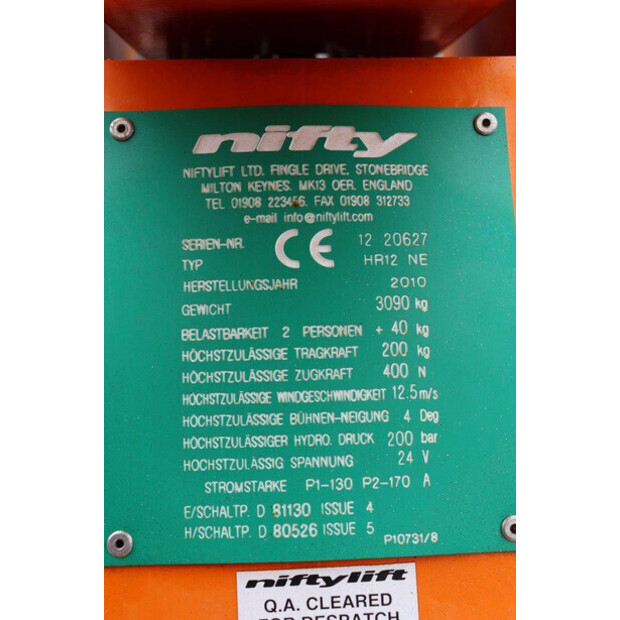 2010 NIFTY HR12NE-41358969