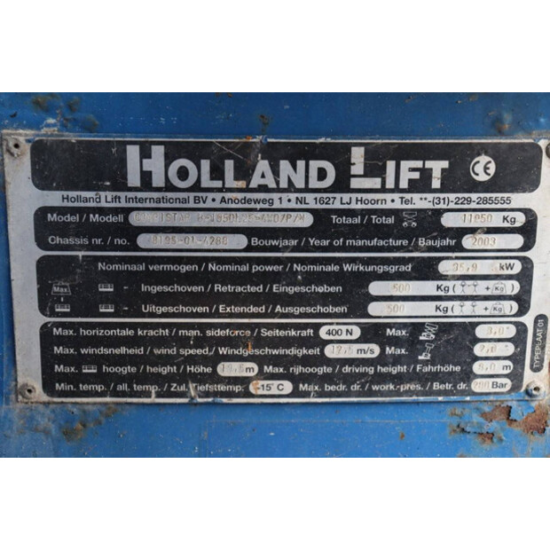 2003 هولاند ليفت COMBISTAR B195DL25-4WD-41359456