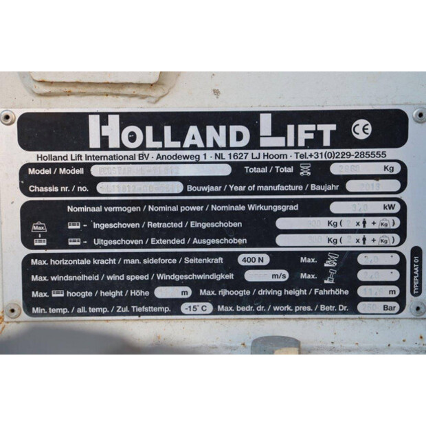 2013 Holland Lift Ecostar HL-11812-41359787