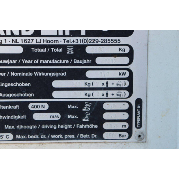 2013 Holland Lift Ecostar HL-11812-41359788