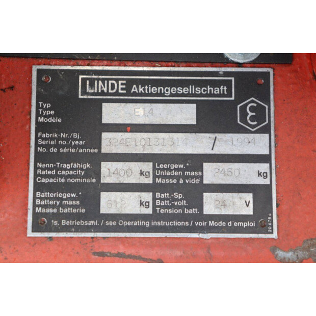 1994 Linde E14-41359953