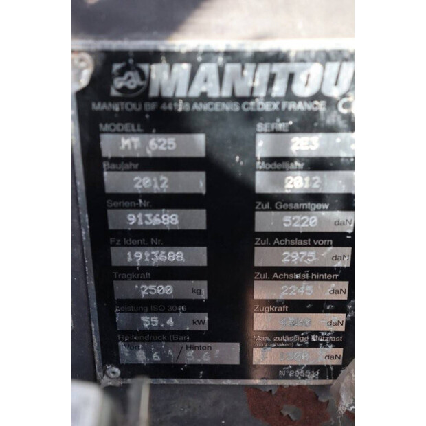 2012 Manitou MT 625-41360615