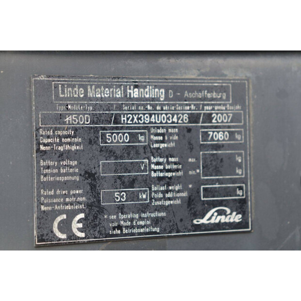 2007 Linde H50D-41360825