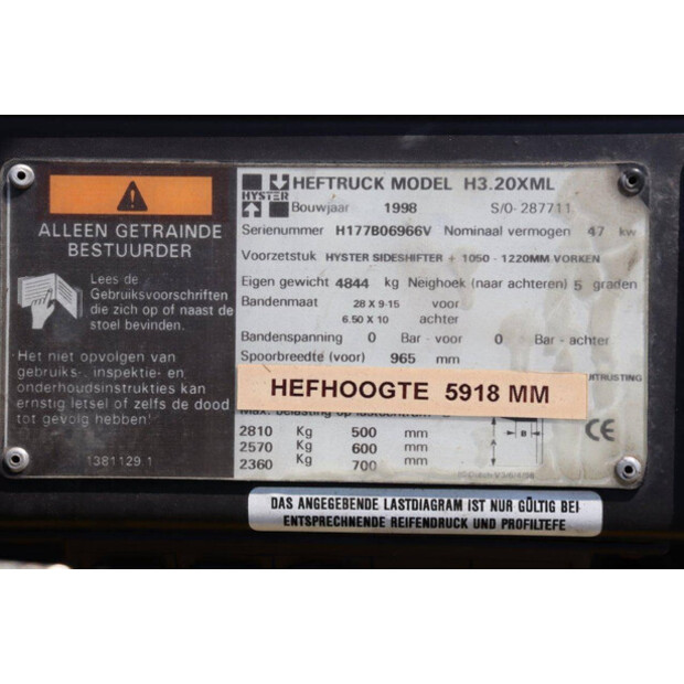 1998 Hyster H3.20XM-41361951