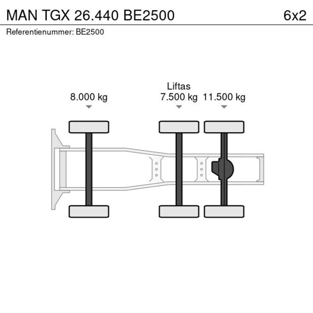 2016 MAN TGX 26.440-41378362
