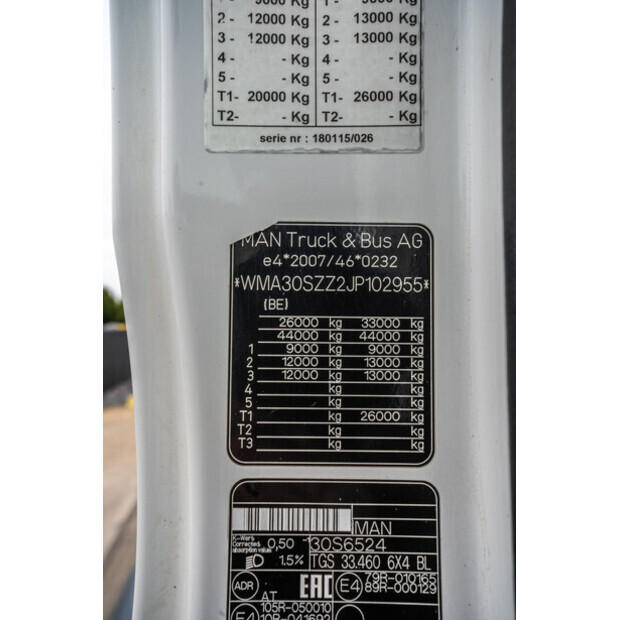 2018 MAN TGS 33.460-41381583