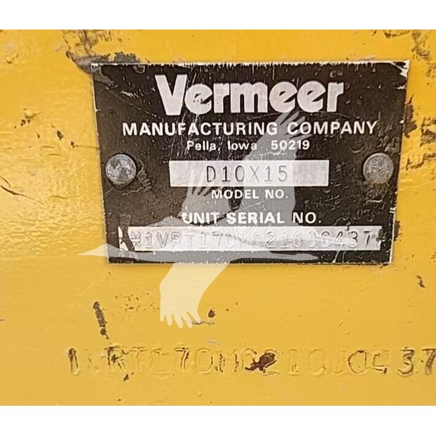 2002 Vermeer NAVIGATOR D10X15-41391288