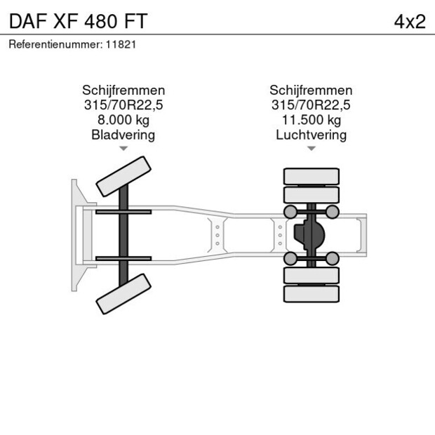 2019 DAF XF 480 FT-41394031