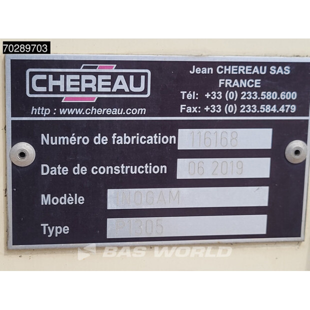 2019 Chereau Thermo King SLXi 300-41396347