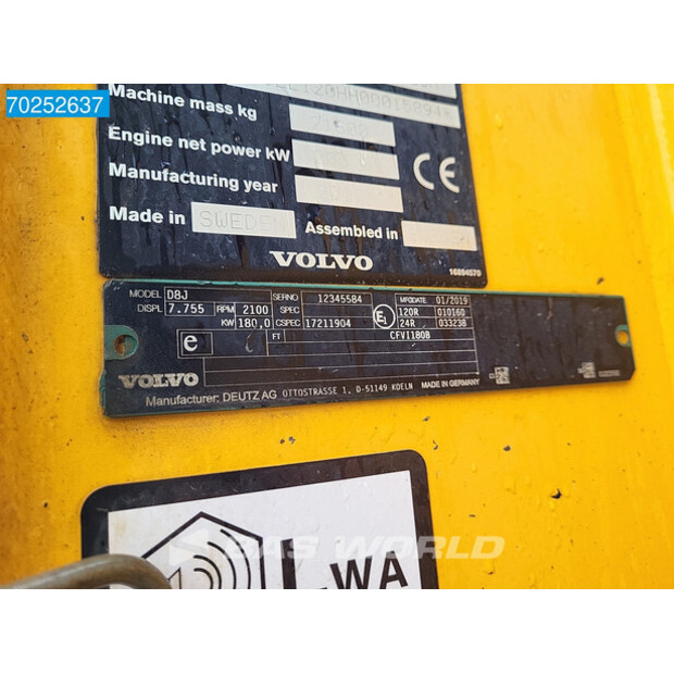 2017 Volvo L120H-41397054