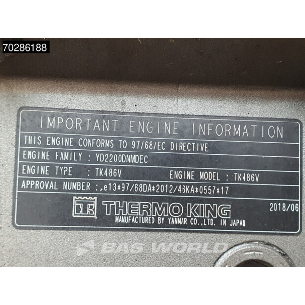 2018 Schmitz Cargobull Thermo King SLXi 300-41397722
