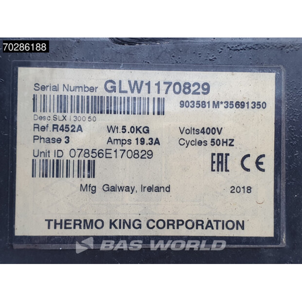 2018 Schmitz Cargobull Thermo King SLXi 300-41397723
