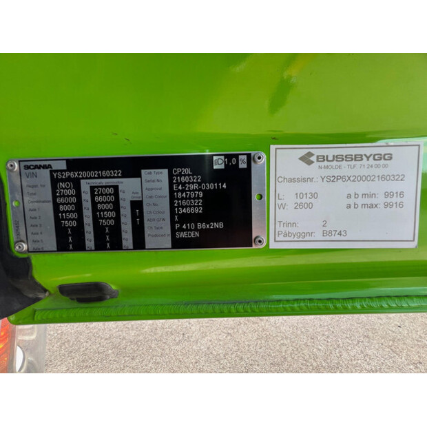 2019 Scania P410-41399002