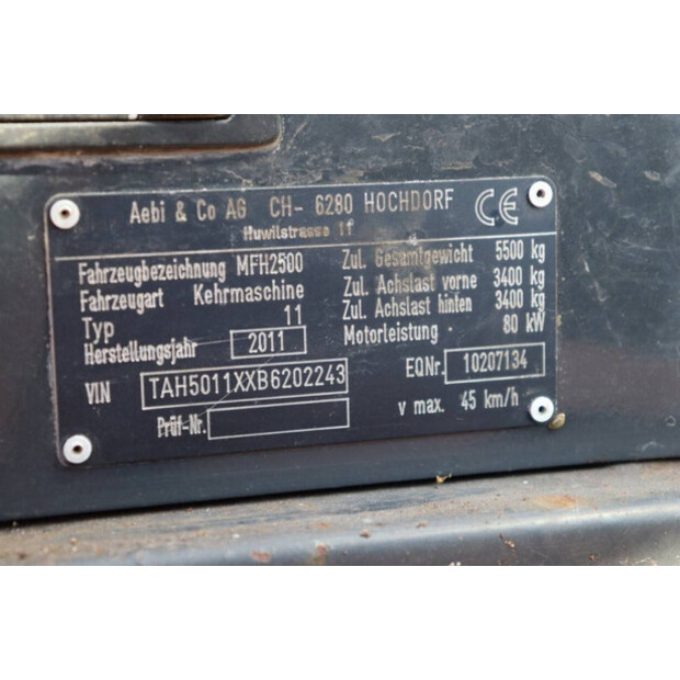 2011 AEBI AEBI MFH2500-41400020