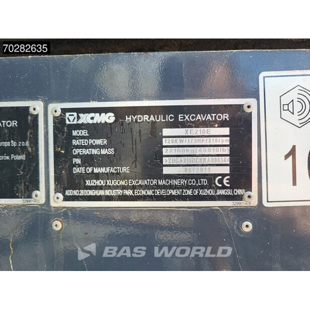 2019 اكس سي ام جي XE210E-41402435