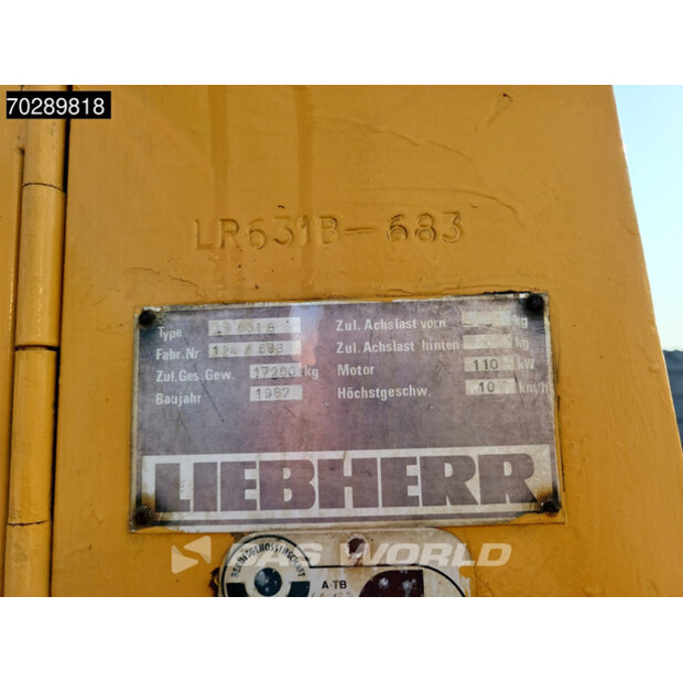 1987 Liebherr LR631B-41402529