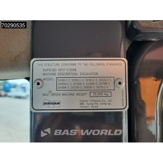 2020 دووسان DX255LC-5-41403075