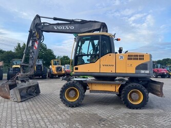 Image for WHEELED EXCAVATORS Volvo EW 160 C