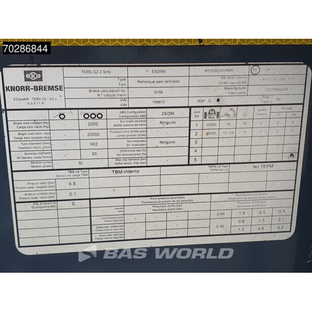 2021 Lecitrailer R2EC-41415650