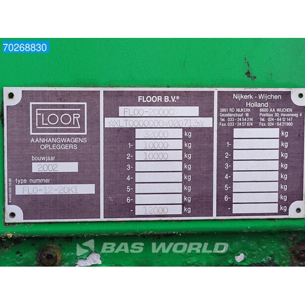 2002 Floor FL0-12-20K1-41415979