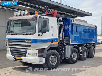 Image for Dump Trucks 2007 Ginaf X4243TS 8X4 NL-Truck HMF 1643-Z2 Kran Big-Axle Lift+Lenkachse Euro 5