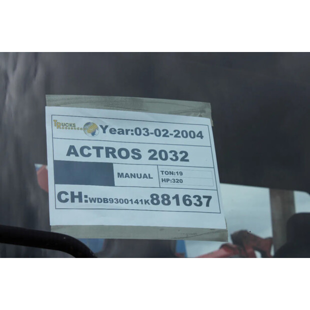 2004 مرسيدس بنز Actros 2032-41416975