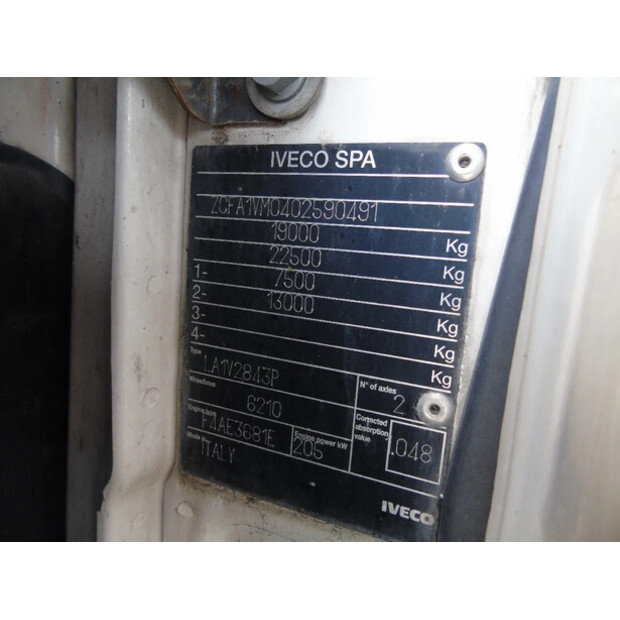 2012 Iveco Eurocargo 190EL28-41432246