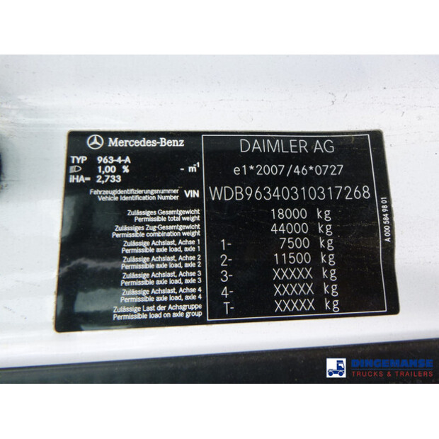 2018 مرسيدس بنز Actros 1843-41432681