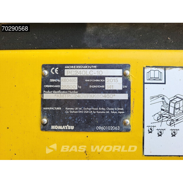 2015 Komatsu PC240LC-10-41437547