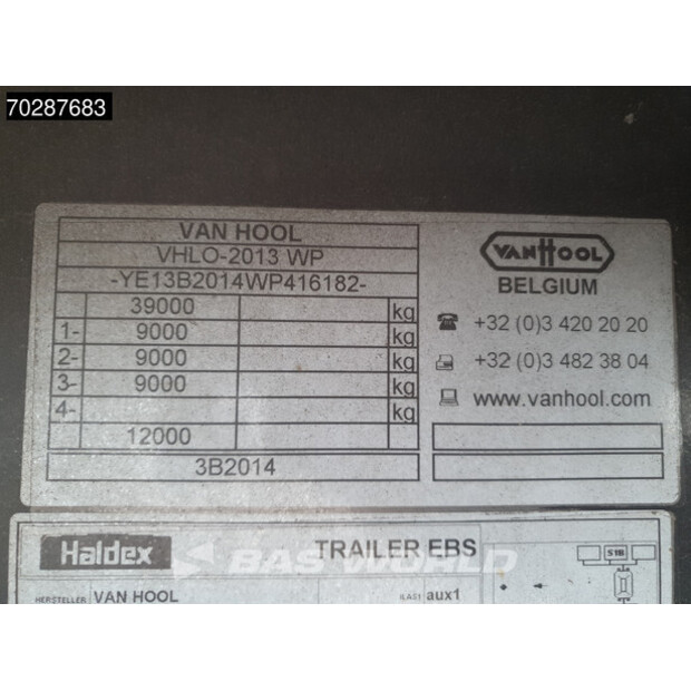 2013 Van Hool 3B2014-41438567