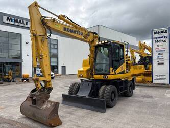 Image for WHEELED EXCAVATORS 2019 Komatsu PW148-11