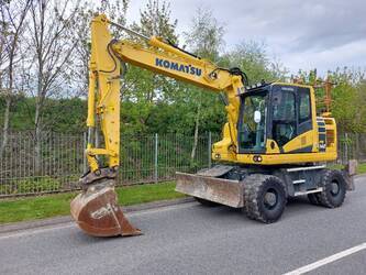 Image for WHEELED EXCAVATORS 2019 Komatsu PW148-11