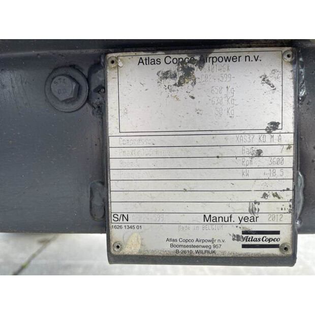 2012 Atlas-Copco XAS 37 KD-41480407