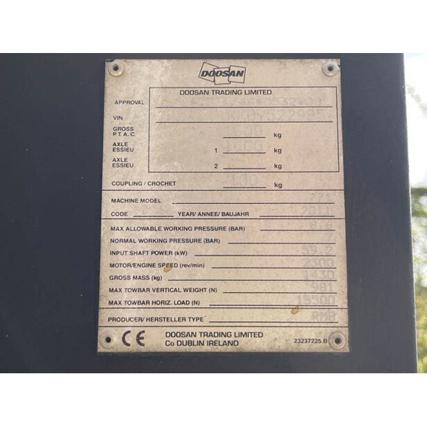 2011 INGERSOLL RAND 7 / 71 - N-41480480