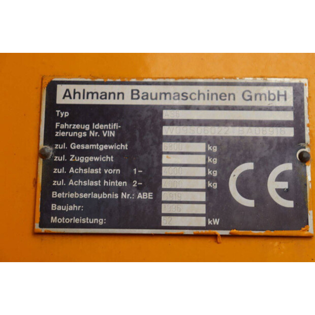 1996 Ahlmann AZ6-41481213