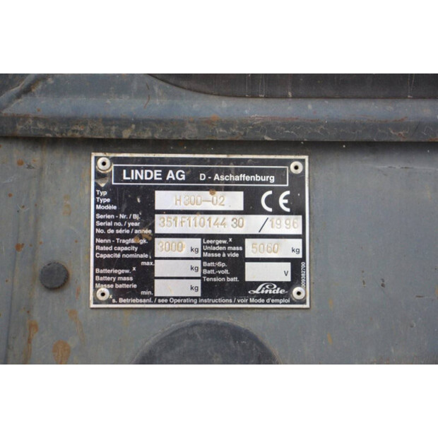 1996 Linde H30D-02-41481755