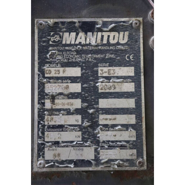 2009 Manitou CD25P-41482760