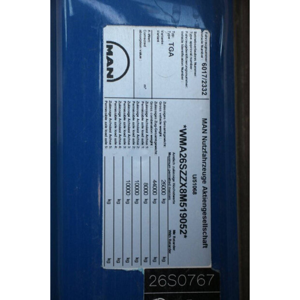 2008 MAN TGS 33.360-41483498