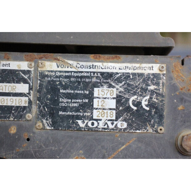 2018 Volvo EC15D-41483679