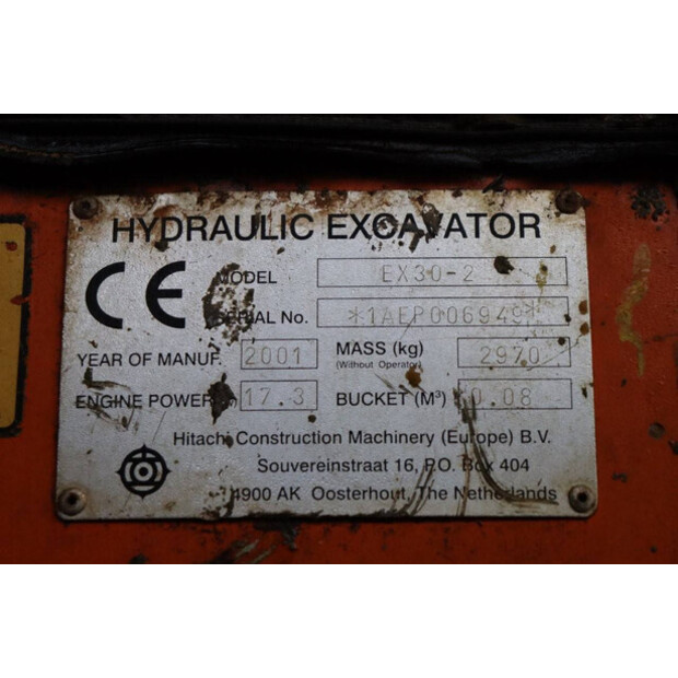 2001 هيتاشى EX30-2-41483797