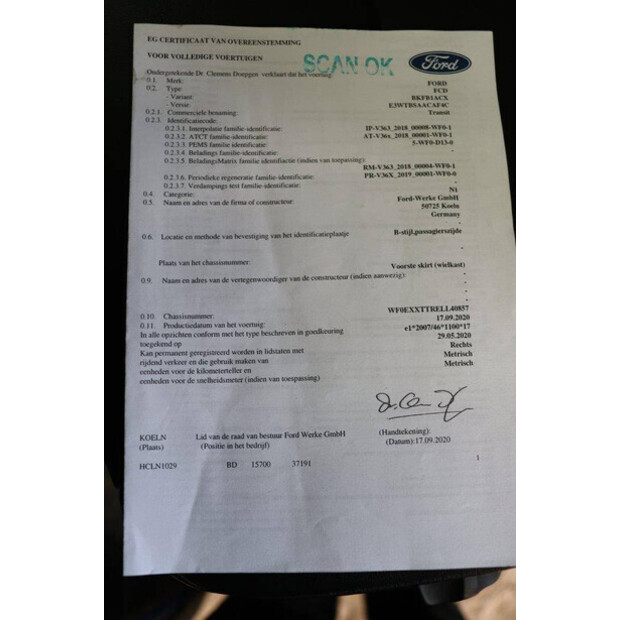 2020 Ford Transit FCD-41484918