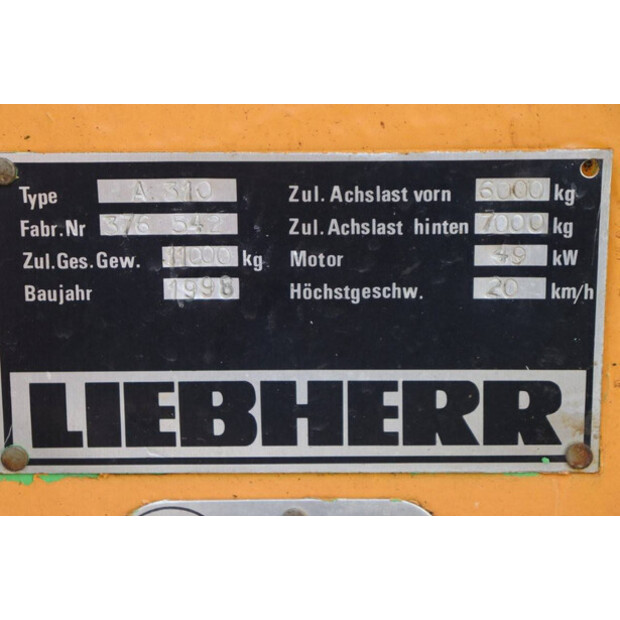 1998 Liebherr A310-41485271