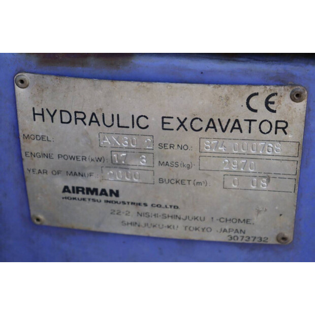 2000 AIRMAN AX30-2-41485309