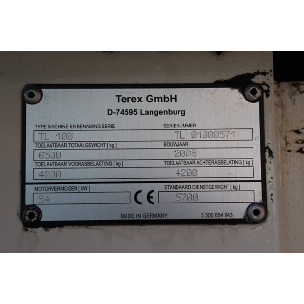 2008 Terex TL100-41486281