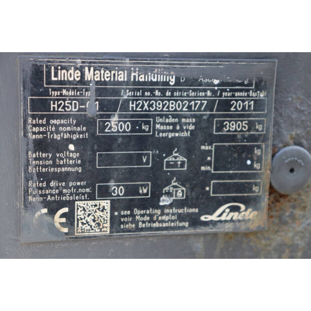 2011 ليندي H25D-01-41486628