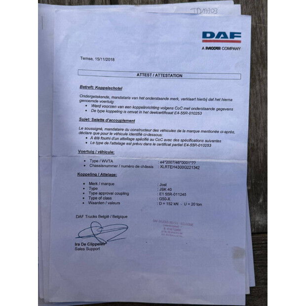 DAF XF106-41488539